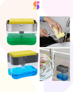 2-in-1 Soap Dispenser & Sponge Holder