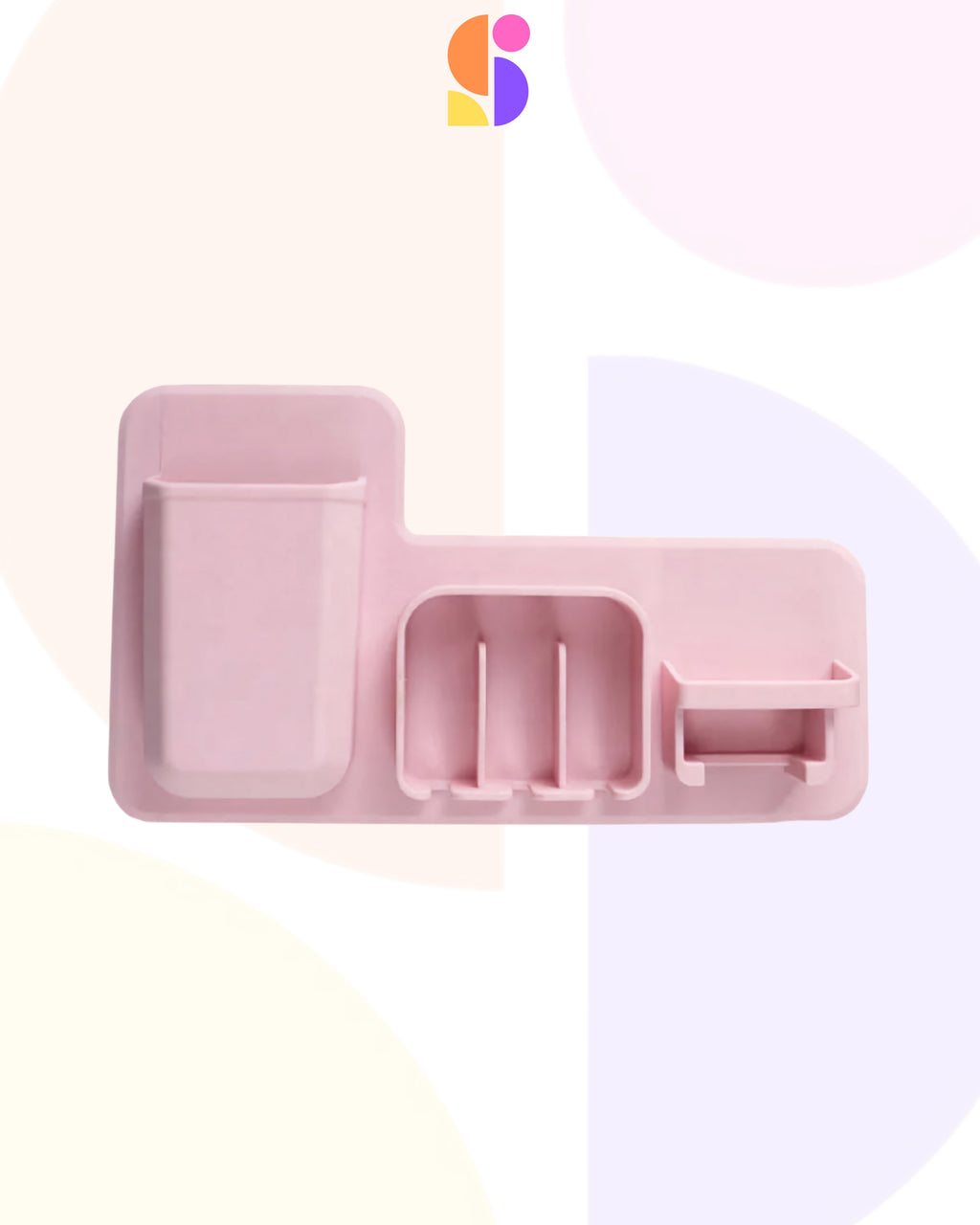 Wall-Mounted Silicone Bathroom Rack
