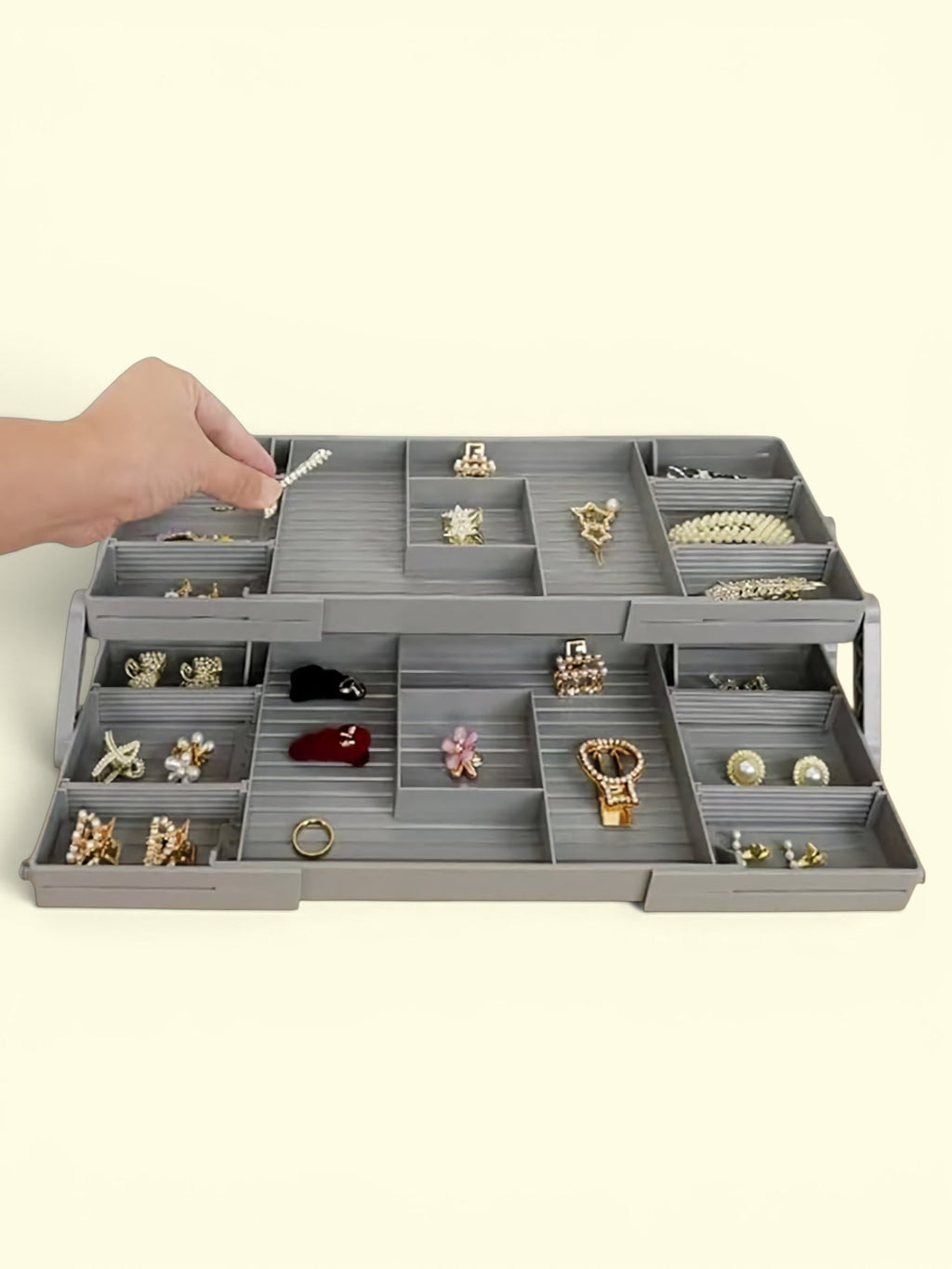 2-Tier Smart Drawer Organizer