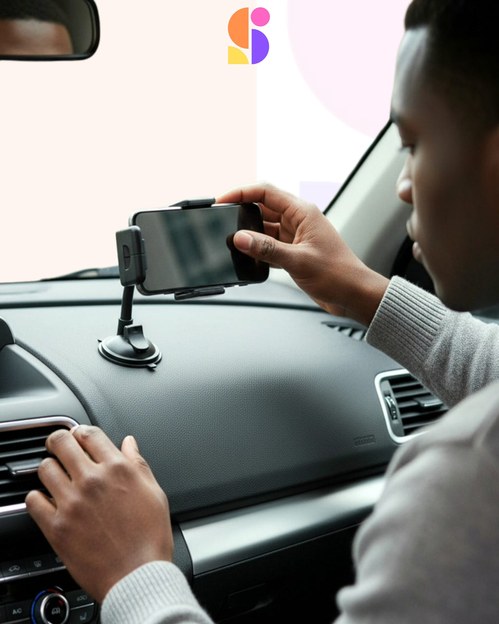 360° Rotating Car Phone Holder