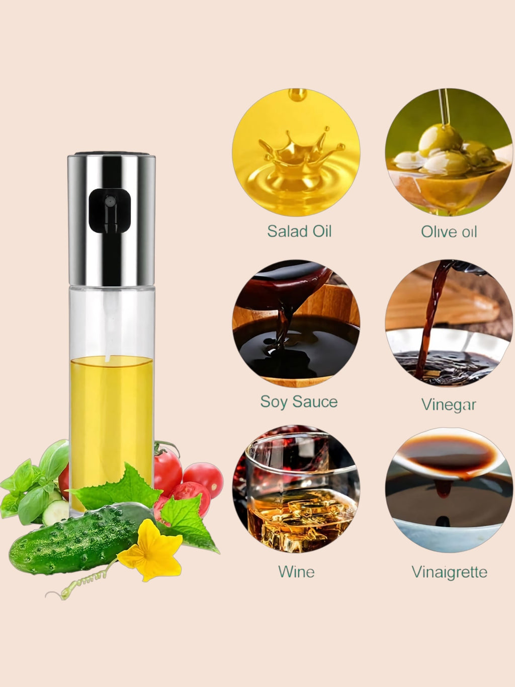Oil Spray Bottle 100ml