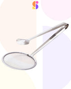 2-in-1 Stainless Steel Strainer Spoon